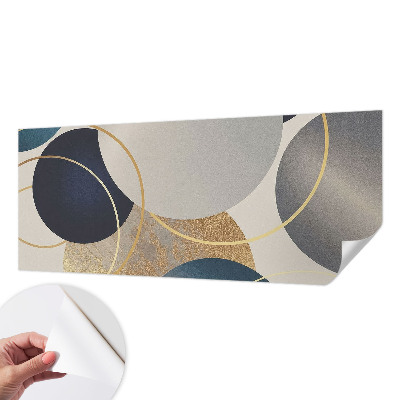 Déco papier peint salon Kreatívne kruhy