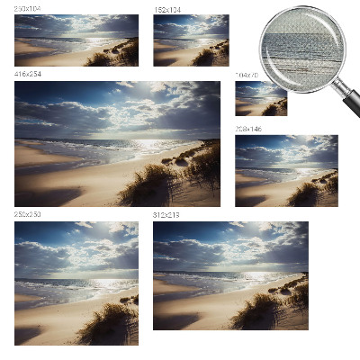 Papier peint adhésif Žiarivý breh