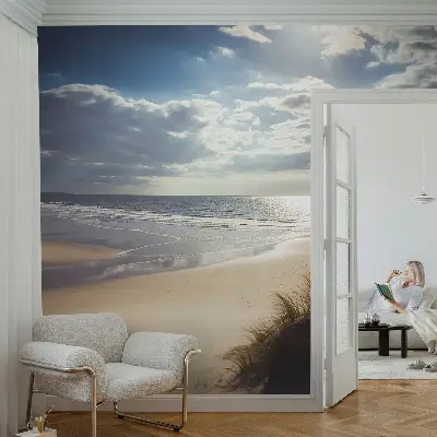 Papier peint intissé Rivage radieux