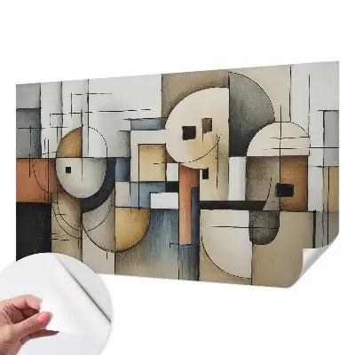 Papier peint photographique intissé Harmonie géométrique