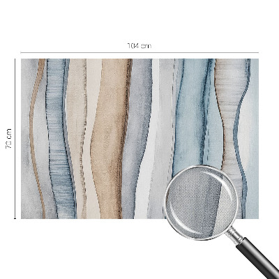 Papier peint chambre adulte cocooning Abstraktné pruhy