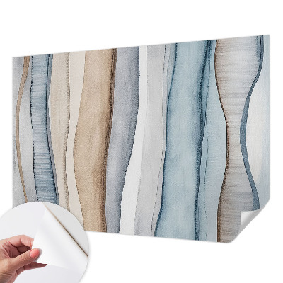 Papier peint chambre adulte cocooning Abstraktné pruhy