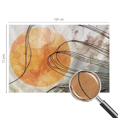 Papier peint photographique intissé Abstraction harmonieuse