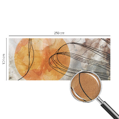 Papier peint tendance chambre adulte Harmonická abstrakcia