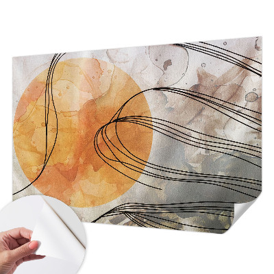 Papier peint tendance chambre adulte Harmonická abstrakcia