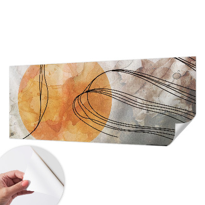 Papier peint tendance chambre adulte Harmonická abstrakcia