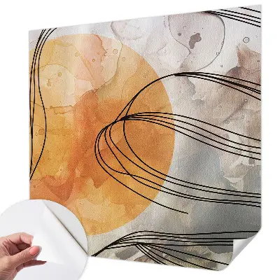 Papier peint photographique intissé Abstraction harmonieuse