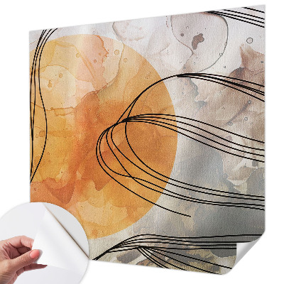 Papier peint tendance chambre adulte Harmonická abstrakcia
