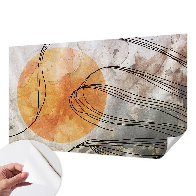 Papier peint tendance chambre adulte Harmonická abstrakcia