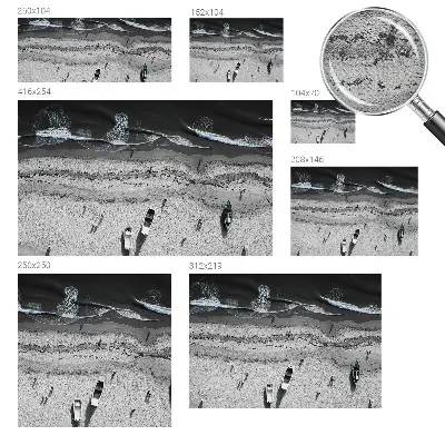 Papier peint photographique sur tissu non tissé tranquillité de la plage