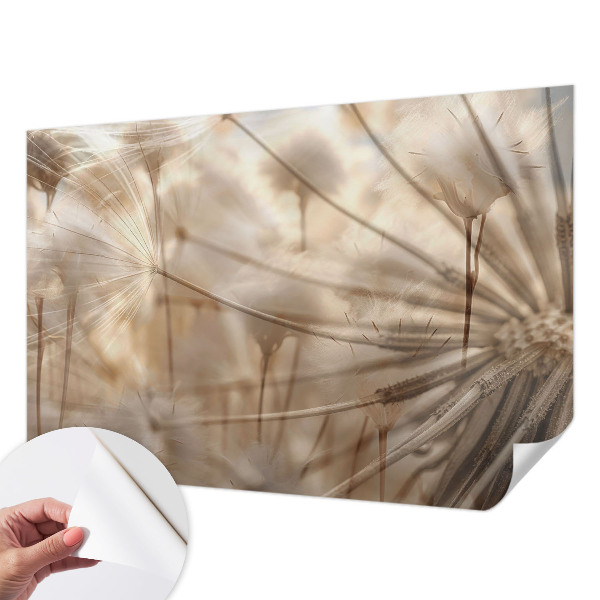 Papier peint tête de lit chambre adulte Jemné púpavy