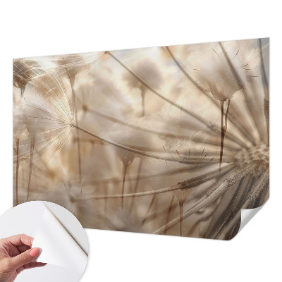 Papier peint tête de lit chambre adulte Jemné púpavy