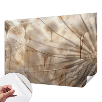 Papier peint tête de lit chambre adulte Jemné púpavy