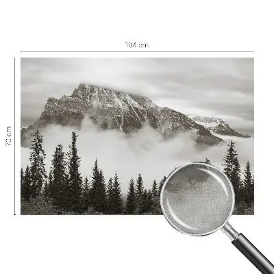 Papier peint photo sur tissu non tissé paysage de montagne