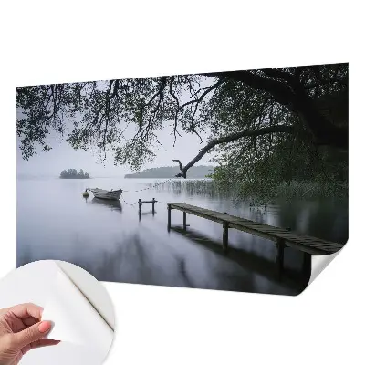 Papier peint photo imprimé sur tissu non tissé Un lac calme