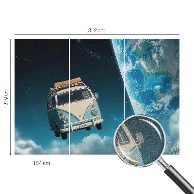 Papier peint photo grand format pour le mur Voyage spatial