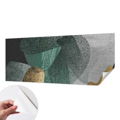 Papier peint photo imprimé sur tissu non tissé Géométrie abstraite