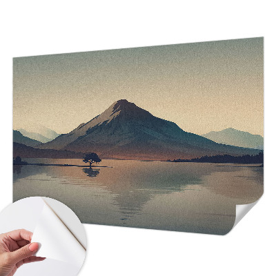 Papier peint panoramique pas cher Horská krajina