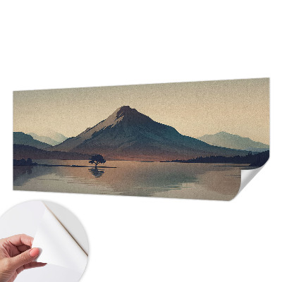 Papier peint panoramique pas cher Horská krajina