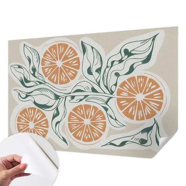 Papier peint photographique sur tissu non tissé Modèles de fruits