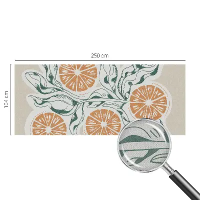 Papier peint photographique sur tissu non tissé Modèles de fruits