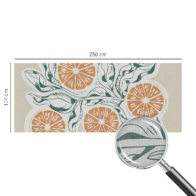 Déco papier peint salon Ovocné vzory