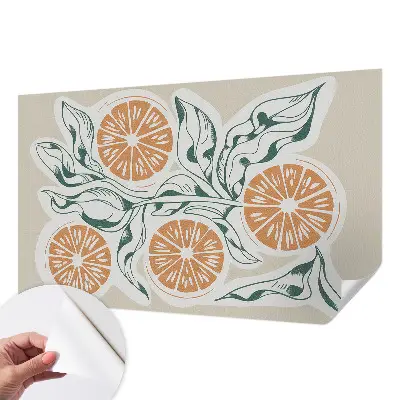 Papier peint photographique sur tissu non tissé Modèles de fruits