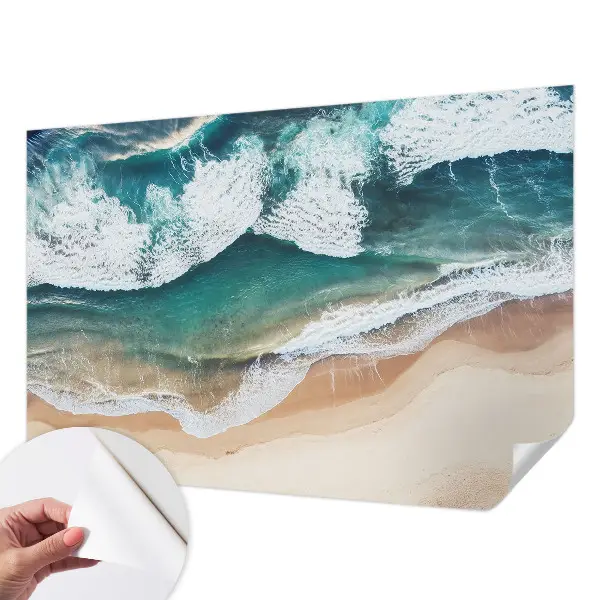 Papier peint intissé vagues de la mer