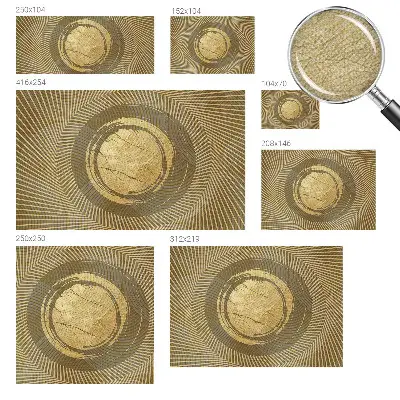 Papier peint photo grand format pour le mur Lignes rayonnantes