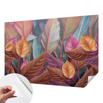 Papier peint chambre ado Farebné listy