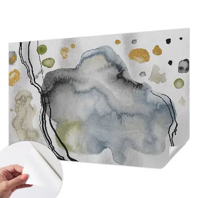 Papier peint intissé aquarelle abstraite