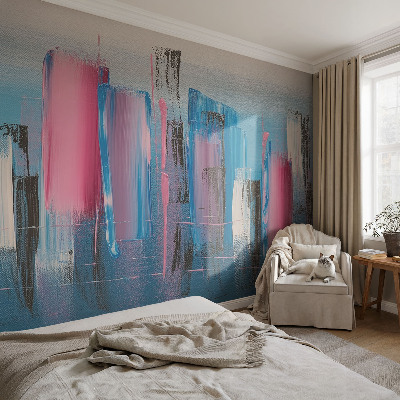 Papier peint tendance chambre adulte Abstraktné pruhy