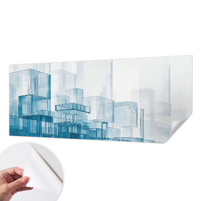 Papier peint tendance Priehľadné kocky