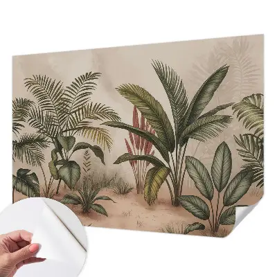 Papier peint photo sur tissu non tissé Motif végétal