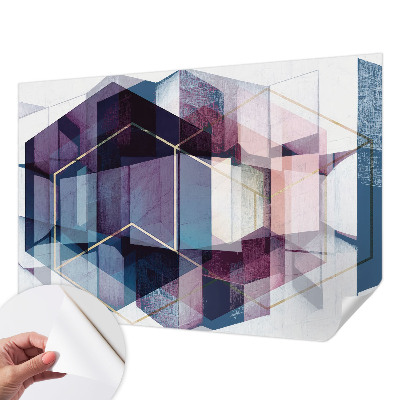 Papier peint chambre parentale Geometrické kocky