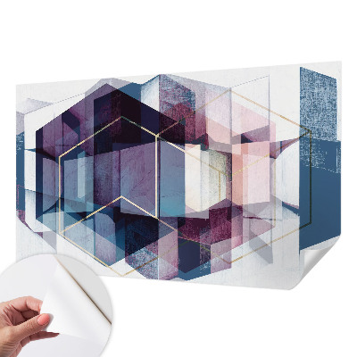 Papier peint chambre parentale Geometrické kocky