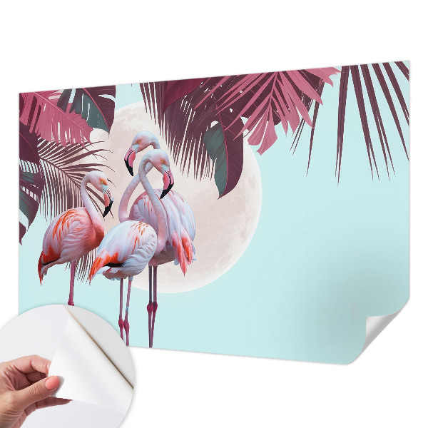 Papier peint chambre garçon Exotické vtáky