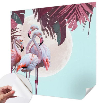 Papier peint chambre garçon Exotické vtáky