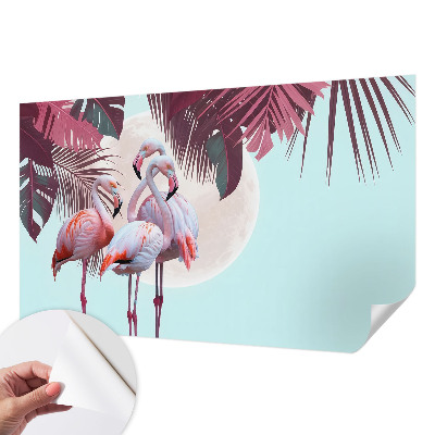 Papier peint chambre garçon Exotické vtáky