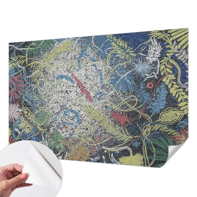 Papier peint panoramique pas cher Rastlinné víry