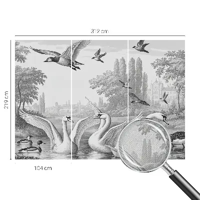 Papier peint photographique sur tissu non tissé Paysage classique