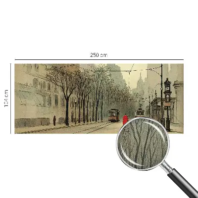 Papier peint photographique intissé symétrie urbaine