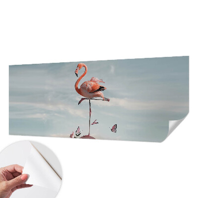 Papier peint photo autocollant Elegantný plameniak