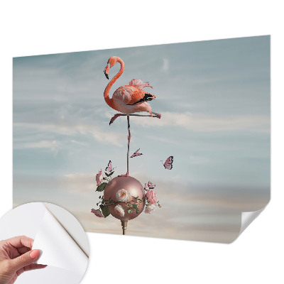 Papier peint photo autocollant Elegantný plameniak