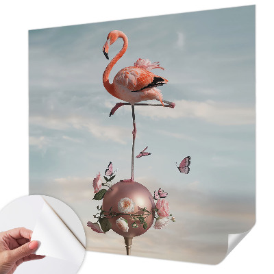Papier peint photo autocollant Elegantný plameniak