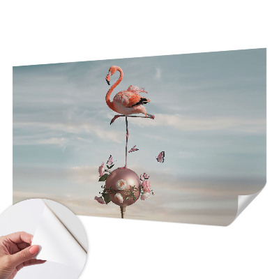 Papier peint photo autocollant Elegantný plameniak