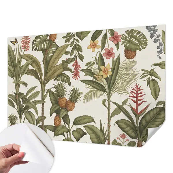 Papier peint photo imprimé sur tissu non tissé Nature exotique