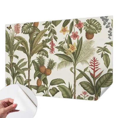 Papier peint photo imprimé sur tissu non tissé Nature exotique