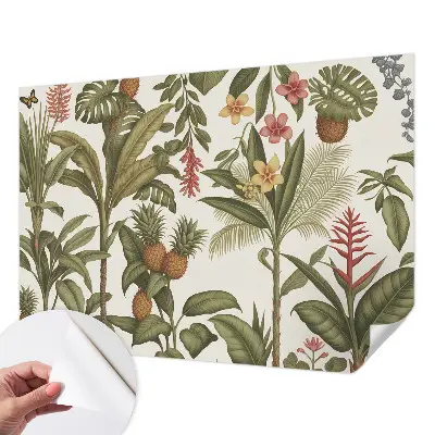 Papier peint photo imprimé sur tissu non tissé Nature exotique