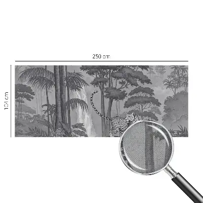 Papier peint photo grand format pour le mur jungle tropicale